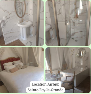 Photo de galerie - Bonjour voilà le résultat apparemment Airbnb saint Foy la grande super j'adore ❤️?? je vous le recommande les yeux fermés cordialement Christelle 
