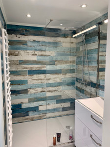 Photo de galerie - Rénovation complète salle de bain
