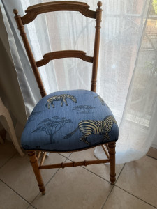 Photo de galerie - Chaise recouverte