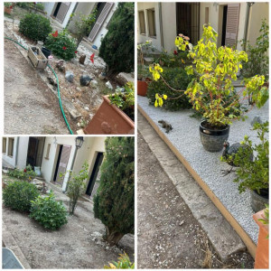 Photo de galerie - Nettoyage et création d un jardin