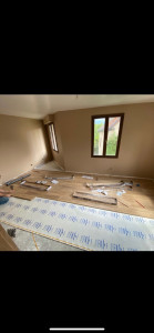Photo de galerie - Pose de parquet - Revêtement de sol