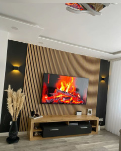 Photo de galerie - Table Tv murale décoration 