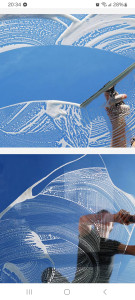 Photo de galerie - Nettoyage des vitres