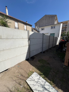 Photo de galerie - Pose de clôture