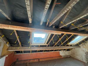 Photo de galerie - Isolation des combles 