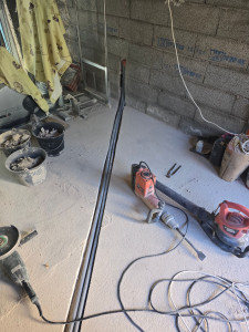 Photo de galerie - Tirage en dalle alimentation Eau froide/ eau chaude pour une cuisine. 