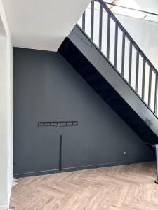 Photo de galerie - Peinture salon + escalier 