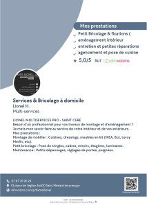 Photo de galerie - Prospectus 