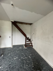 Photo de galerie - Ratissage enduit 