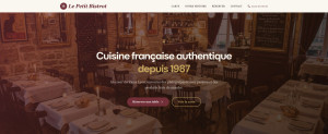 Photo de galerie - Exemple de site avec thème : Restaurant