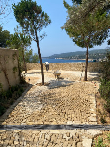 Photo de galerie -  création d’un calade 