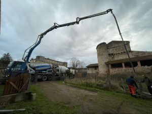 Photo de galerie - Fondations de clôture 