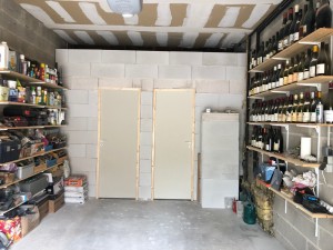 Photo de galerie - Création de deux espace dans un garage 