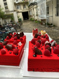 Photo de galerie - Entremet Fruit rouges Chocolat 