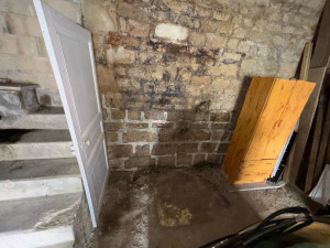 Photo de galerie - APRÈS : Dépose cuve à fioul en métal. 