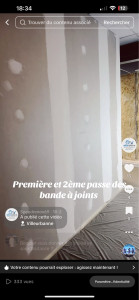 Photo de galerie - Bande à joints 