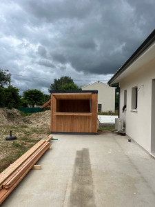 Photo de galerie - Création bar extérieur 