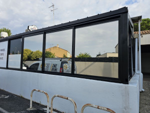 Photo de galerie - Pose de film teinté pour la chaleur 