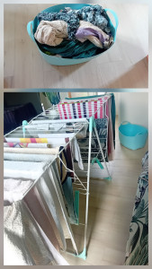 Photo de galerie - étendre le linge. 