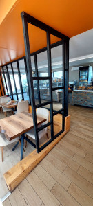 Photo de galerie - Claustra ..tasseaux .40x40.
un régal.


