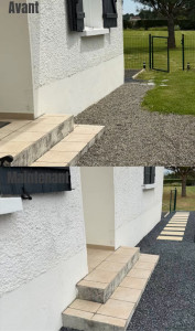 Photo de galerie - Transformation abord de la maison 