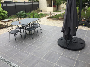 Photo de galerie - Carrelage Terrasse Extérieur