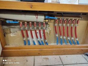 Photo de galerie - Remplacement nourrices plancher chauffant 