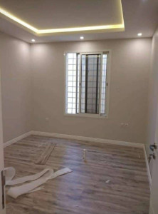 Photo de galerie - Peinture sur mesure sur mur placo 