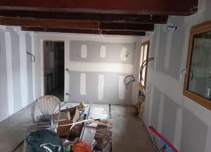 Photo de galerie - Réalisation doublage, Placo