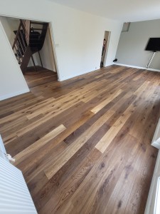 Photo de galerie - Pose de parquet - Revêtement de sol