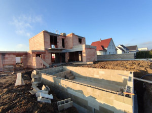 Photo de galerie - Construction maison avec piscine et aménagement Extérieur 