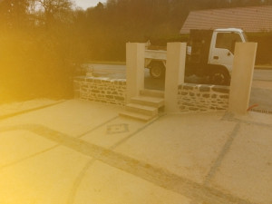 Photo de galerie - Enduit,pilier