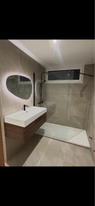 Photo de galerie - Rénovation complète d’une salle de bain 