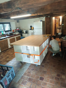 Photo de galerie - Fabrication ilot centrale 