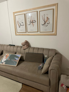 Photo de galerie - Décoration murale avec moulures 