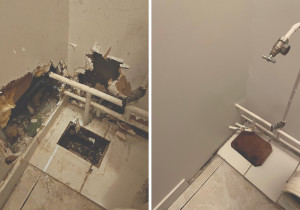 Photo de galerie - Rénovation suite à un dégat des eaux