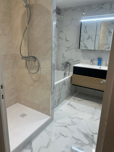 Photo de galerie - Plomberie carrelage placo peinture élec tout par mes soins 