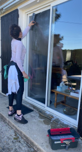 Photo de galerie - Nettoyage de vitres