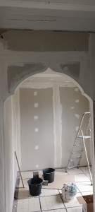 Photo de galerie - Plâtrerie - Murs - Plafonds