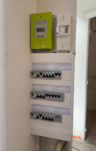 Photo de galerie - Installation compteur électrique 