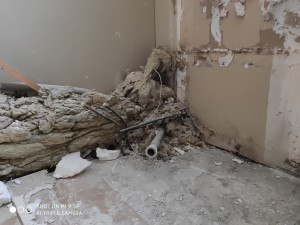 Photo de galerie - Modification de salle de bain pour faire un douche italienne