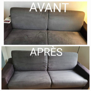 Photo de galerie - Nettoyer canapé 
