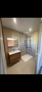 Photo de galerie - Salle de bain rénovation. 