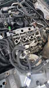 Photo de galerie - Remplacement du collecteur d'admission sur une jaguar xf V6 suite à un voyant moteur