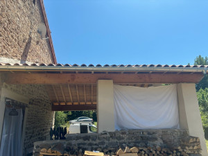 Photo de galerie - Installation gouttière en zingue