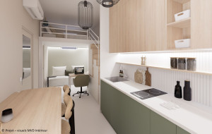 Photo de galerie - Aménagement d'un petit appartement