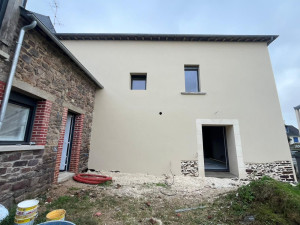 Photo de galerie - RÉALISATION D'UN ENDUIT 