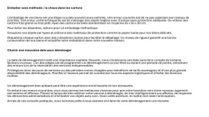 Photo de galerie - Déménageurs et aide au déménagement