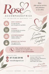 Photo de galerie - Je suis aide à domicile appelle-moi pour tous vos services