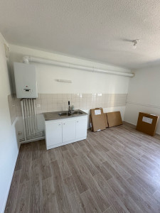 Photo de galerie - Pose d’une cuisine complète avant 